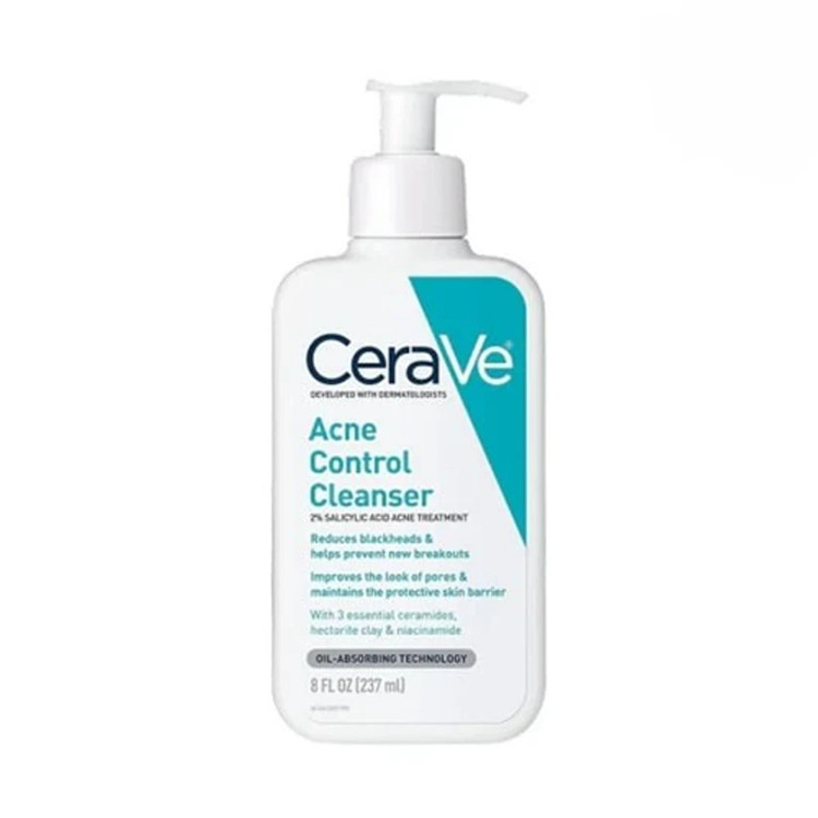 ژل شستشو ضد جوش و آکنه سراویAcne Control حجم237 میل