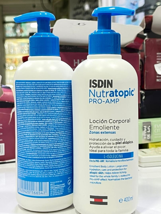 لوسیونآبرسانبدن Nutratopic PRO-AMPحجم 400 میل